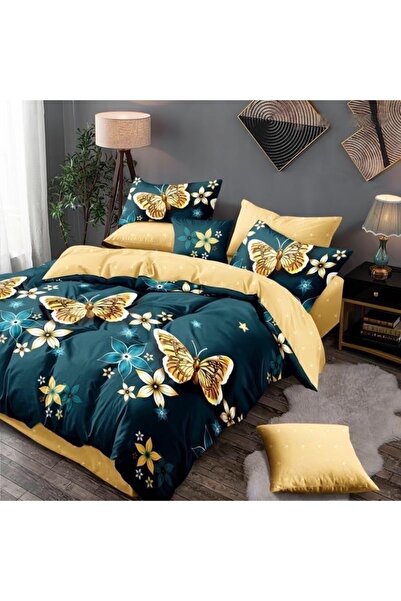 CHIRASO Premium Flannel Bedding Set, Flat Sheet 230x240cm, Duvet Cover 200x23...