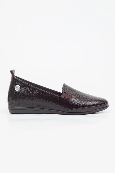 Adım Adım Mammamia Genuine Leather Casual Shoes with Hidden Heels
