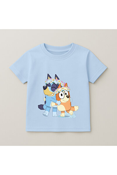 SVART WEAR Bluey and Bingo Celebration Printed Kids' T-Shirt 100% Cotton Baby...