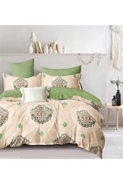 CHIRASO Premium Flannel Bedding Set, Flat Sheet 230x240cm, Duvet Cover 200x23...