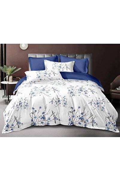 CHIRASO Premium Flannel Set, Flat Sheet 230x240 cm, Duvet Cover 200x230 cm, 4...
