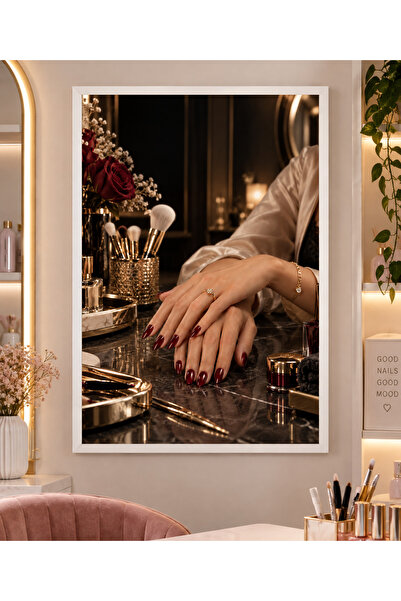 Miutic Print Studio Tablou decorativ pentru Beauty Salon „Semnătura frumuseți...