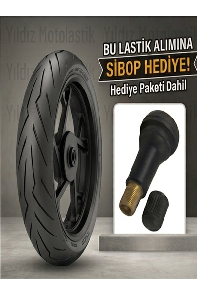Pirelli CF MOTO 250 NK / SR Motosiklet Lastikleri Diablo Rosso3 110/70/17-150...