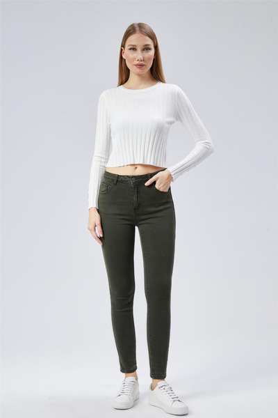HomeStore Lycra Skinny Leg Push up Jean Pants