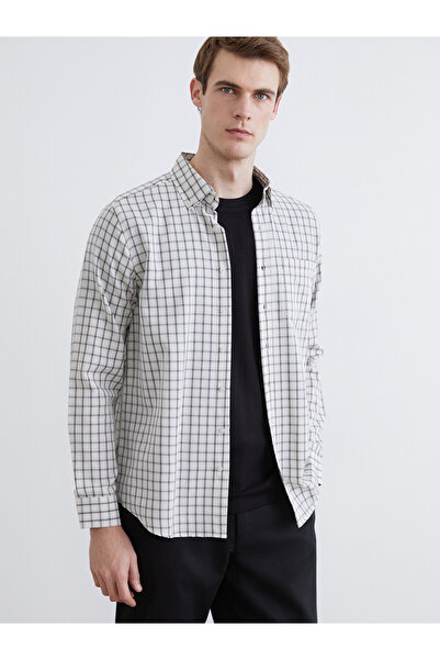 LC Waikiki Peak New Season Regular Fit Long Sleeve Plaid Men's Lumberjack Shirt