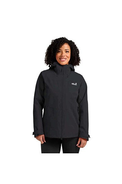 Jack Wolfskin Wild Places 3in1 Kadın Siyah Outdoor Ceketi KADIN OUTDOOR CEKET...
