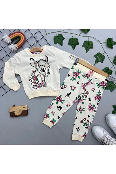 Kids Club Ceylan Printed Girls' Set