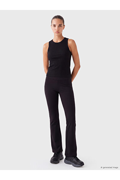 LC Waikiki Alita City Farkıyla Koor Sport Black Interlock Plain Super Skinny ...