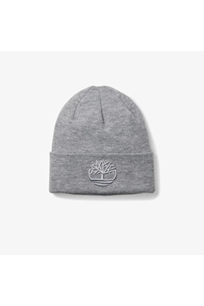 Timberland 3D Embroidery Beanie Men's Dark Gray Beanie