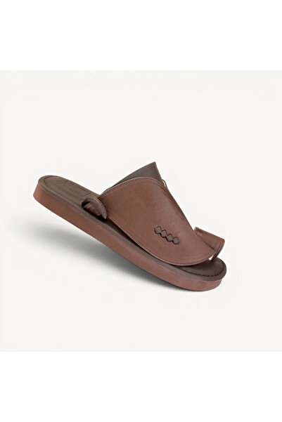 ShoeTypes حذاء شرقي أنيق جلد XL | بني كلاسيك - بني - Brown - 42