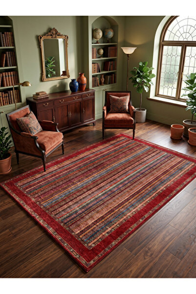 Rose'n Home ARTE VN056 Klasik Afgan Desenli Renkli Dekoratif Salon Mutfak Kor...
