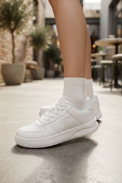İncim Beyaz Günlük Unisex Sneaker Spor Ayakkabı