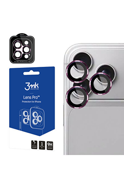3MK Folie Telefon pentru iPhone 18 Pro Max, Lens Protection Pro, Sticla, 3mk,...