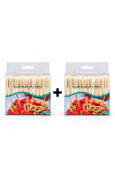 Generic شوك خشب للحلا 1+1 (250 حبه + 250 حبه)