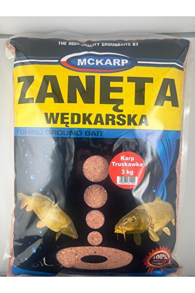 McKarp Δόλωμα Κυπρίνου Φράουλα 3 κιλά