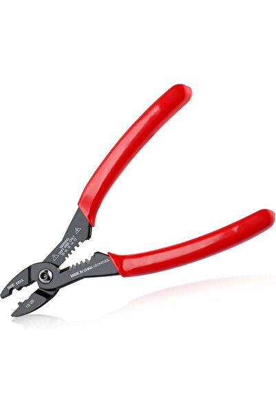 ALMEKAQUZ Compact Wire Stripper, 4-in-1 Multi Purpose Electricians Pliers, Wi...