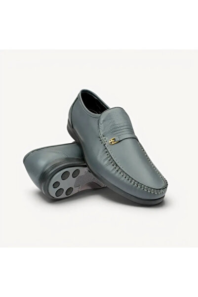 ShoeTypes Men's Formal Dress Shoe - Dark Gray - 45 - Dark Gray - D.Grey