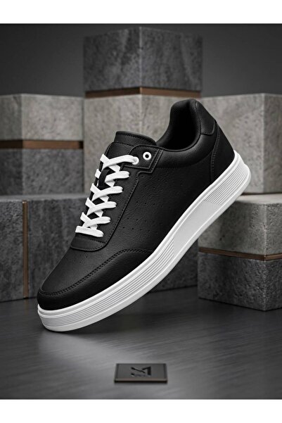 E SPORT Black and White Daily Men's Orthopedic Sneaker Shoes -110