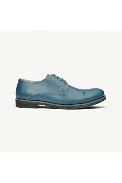 ShoeTypes Classic men's formal shoe with lace-up - navy blue - كحلي - Navy - 40