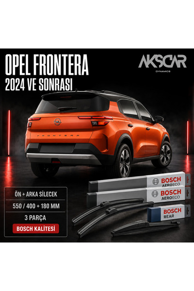 Bosch AeroEco Ön + Rear Arka Silecek Paketi