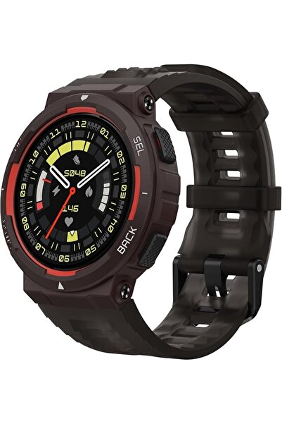Amazfit Active Edge Smart Watch 46 mm, Rugged Sport & Fitness Watch, GPS, AI ...