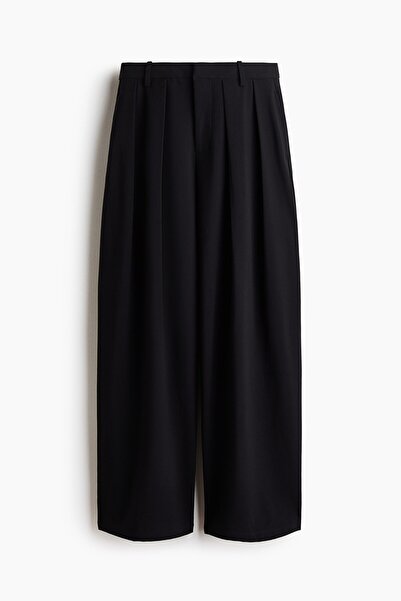 H&M Pileli Baggy Pantolon