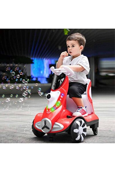 Royal Home This trendy kids' scooter comes with two motors, two batteries, a ...
