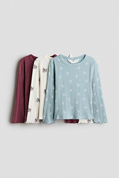 H&M 3'lü Ribanalı Üst