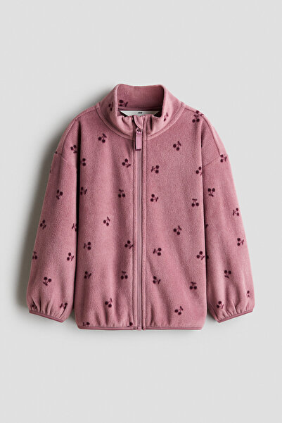 H&M Desenli Polar Ceket