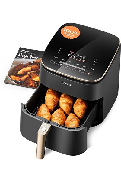 COSORI TurboBlaze Air Fryer 6L, DC motor, Black | TurboBlaze Technology with ...
