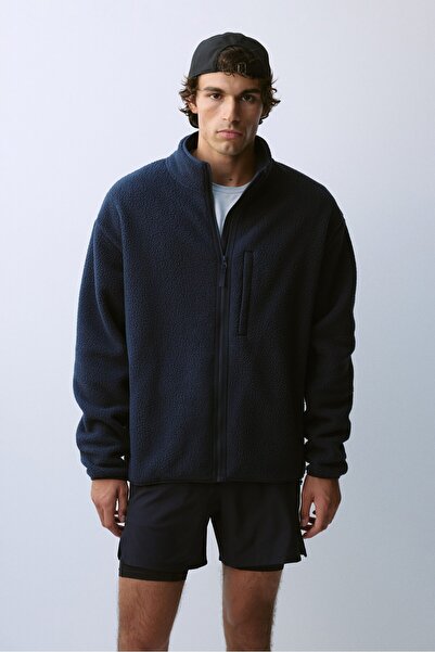 H&M Pelüş Ceket Regular Fit