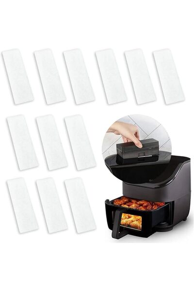 GENERAL 12 Pcs Instant Vortex Plus Air Fryer Replacement Filters for 6QT With...