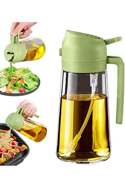 PEIPUS PEIPU Oil Sprayer for Cooking, 2 in 1 Olive Oil Dispenser Bottle for K...