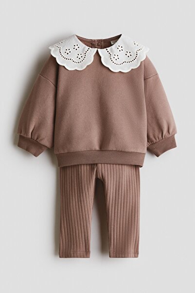 H&M Üst ve Tayt İçeren 2 Parçalı Set