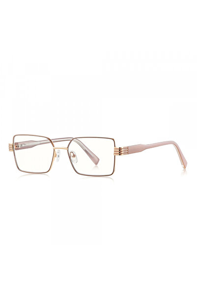 Techsuit Ochelari De Calculator Dama 3160, Anti-Blue Light, Roz Aurii