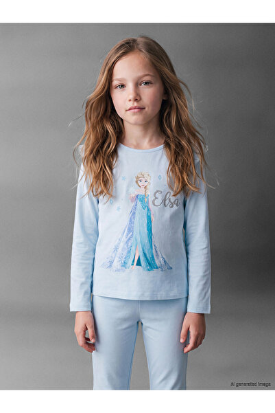 LC Waikiki I Snow Princess Printed Girls' T-Shirt from Freezen Store