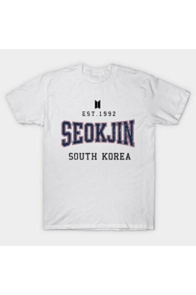barsdepo Bts Seokjin Printed T-Shirt, 100% Cotton Unisex Kids / Adults
