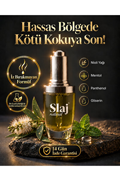 Slaj Nioli Yağlı İntim Bakım Serumu – Kötü Kokuya Son - 30 Ml.