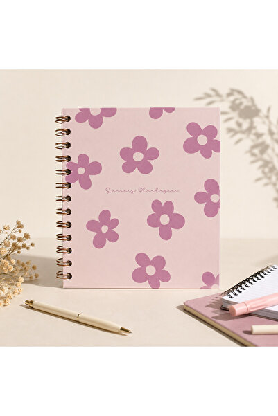 Generic Brand 15X15 cm Square Spiral Bound Timeless Planner Agenda