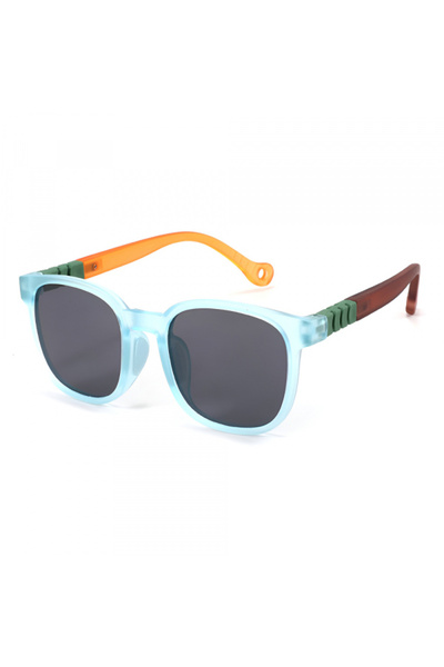 Techsuit Ochelari De Soare Copii 9694, Polarizati, Protectie UV, Bleu Negri
