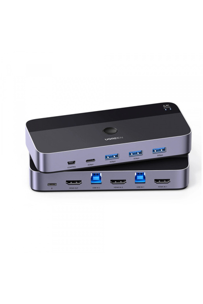 Ugreen Διακόπτης βίντεο HDMI CM664, Μαύρο