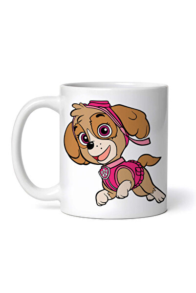 INOVATIX Personalized white mug, Paw Patrol Skye happily frolics, INOVATIX®. ...