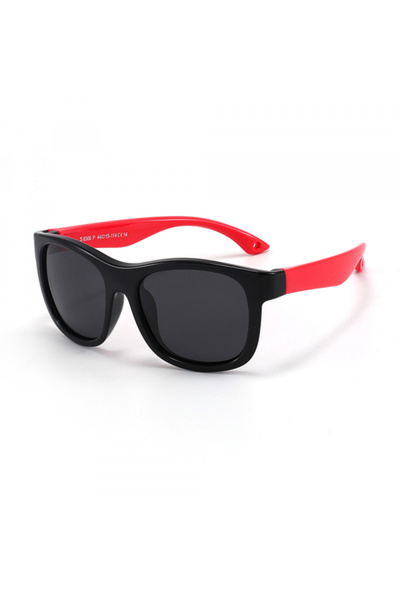 Techsuit Ochelari De Soare Bebelusi 8306-C14, Polarizati, Negri Rosii