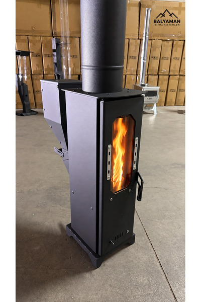 Bayfırıns BALYAMAN HEATBOX KAPALİ ALAN PELET SOBA
