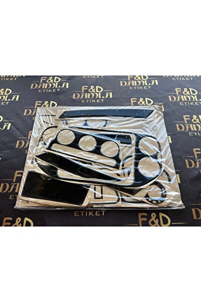 FD Damla Etiket Volksvagen Tiguan 2007-2010 Front Chest Mahogany Finish Gloss...