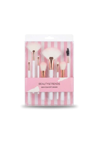 OEM WD Beauty & Trends Σετ Πινέλων Μακιγιάζ Νέας Έννοιας 17 x 21,5 x 2 εκ. 8 ...