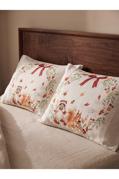 LC Waikiki Alita City with a Difference from Lcw Home Mixed Printed Pillowcase