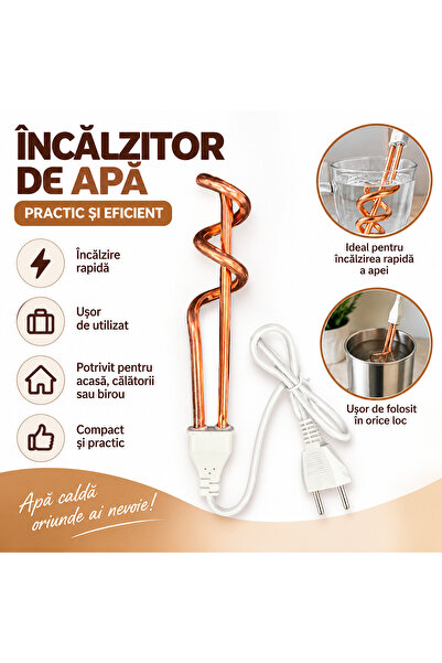 Generic Brand Μικρός ηλεκτρικός βραστήρας για νερό, Συμπαγής, πρακτικός