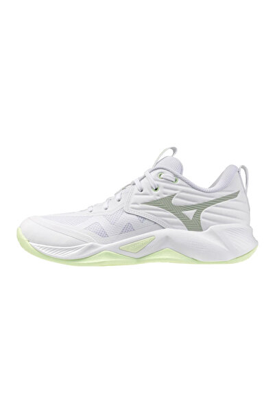 MIZUNO Wave Momentum Pro Kadın Voleybol Ayakkabısı Beyaz