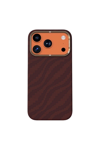 KILIF HOUSE Iphone 17 Pro Uyumlu Kamera Korumalı Slim Premium Karbon Desenli ...